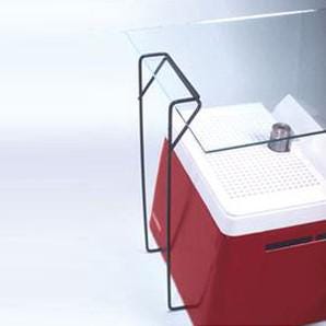 Universal Face Shield Support for stained glass grinder, from Diamond Tech