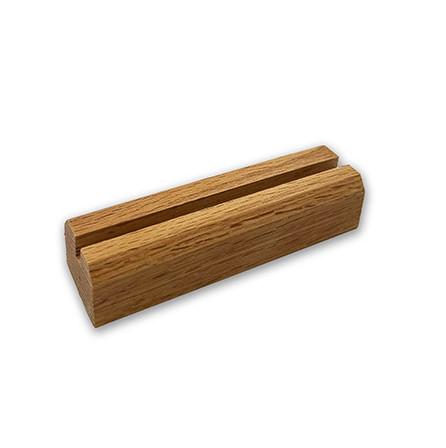 Oak table top Display Stand for art glass, 4", 6" or 8" wide
