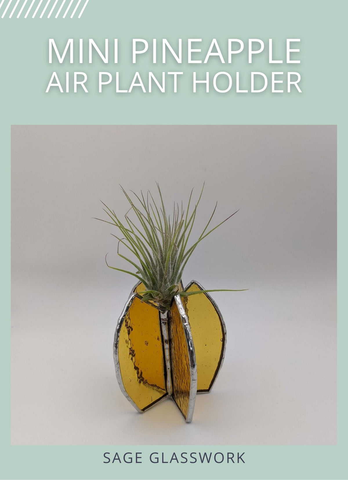 Mini Pineapple Air Plant Holder TUTORIAL