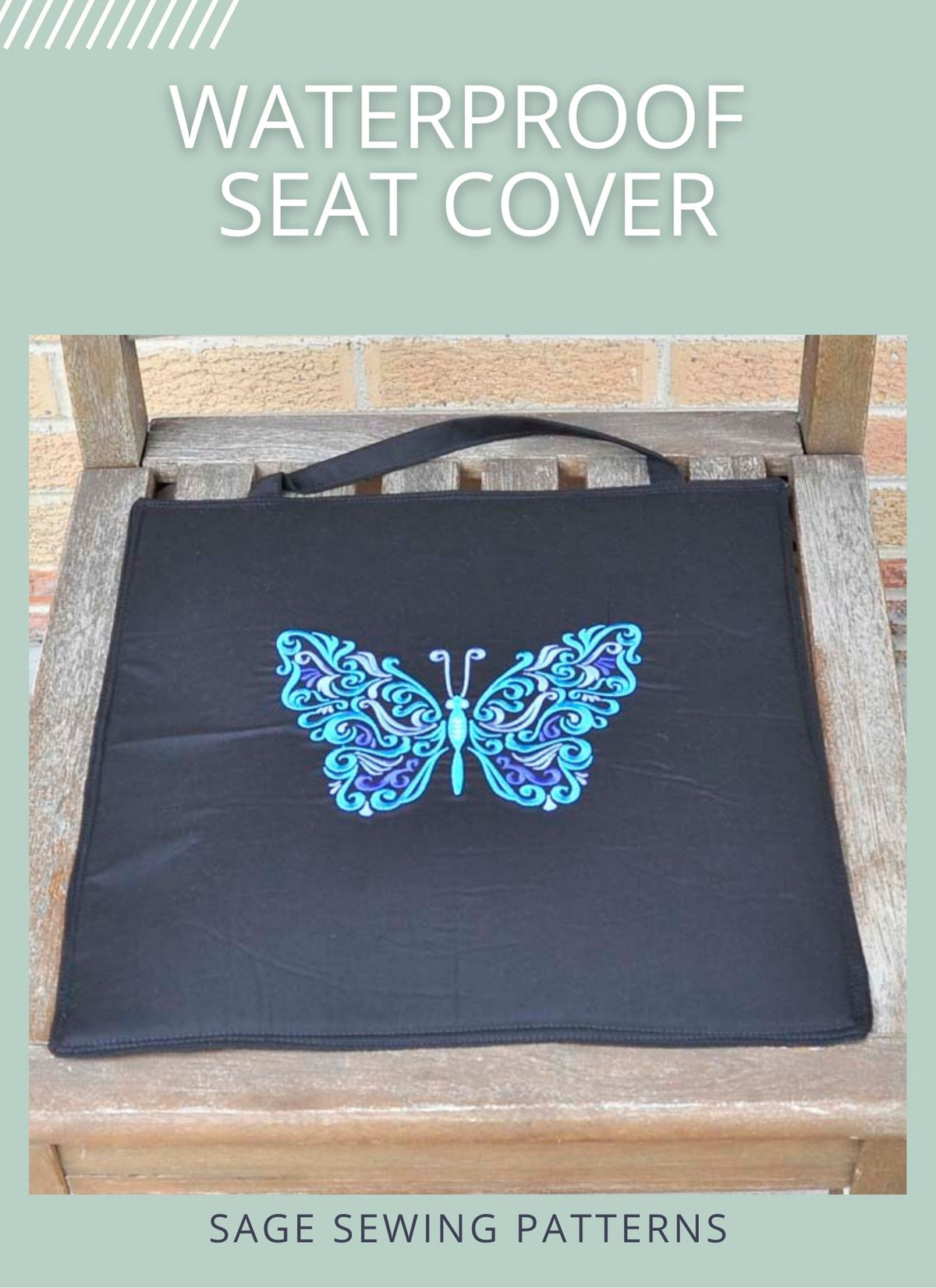 Waterproof Seat Cover, digital sewing pattern tutorial