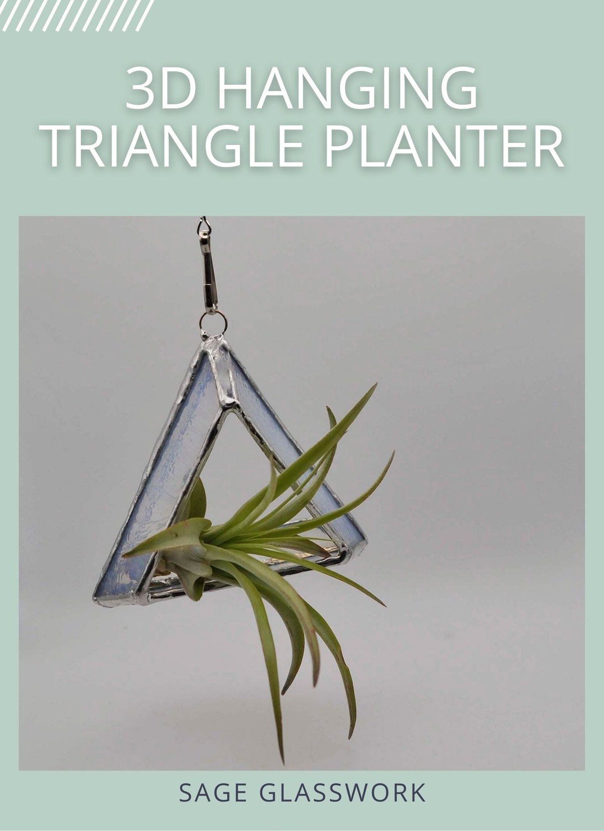 3D Hanging Triangle Planter TUTORIAL