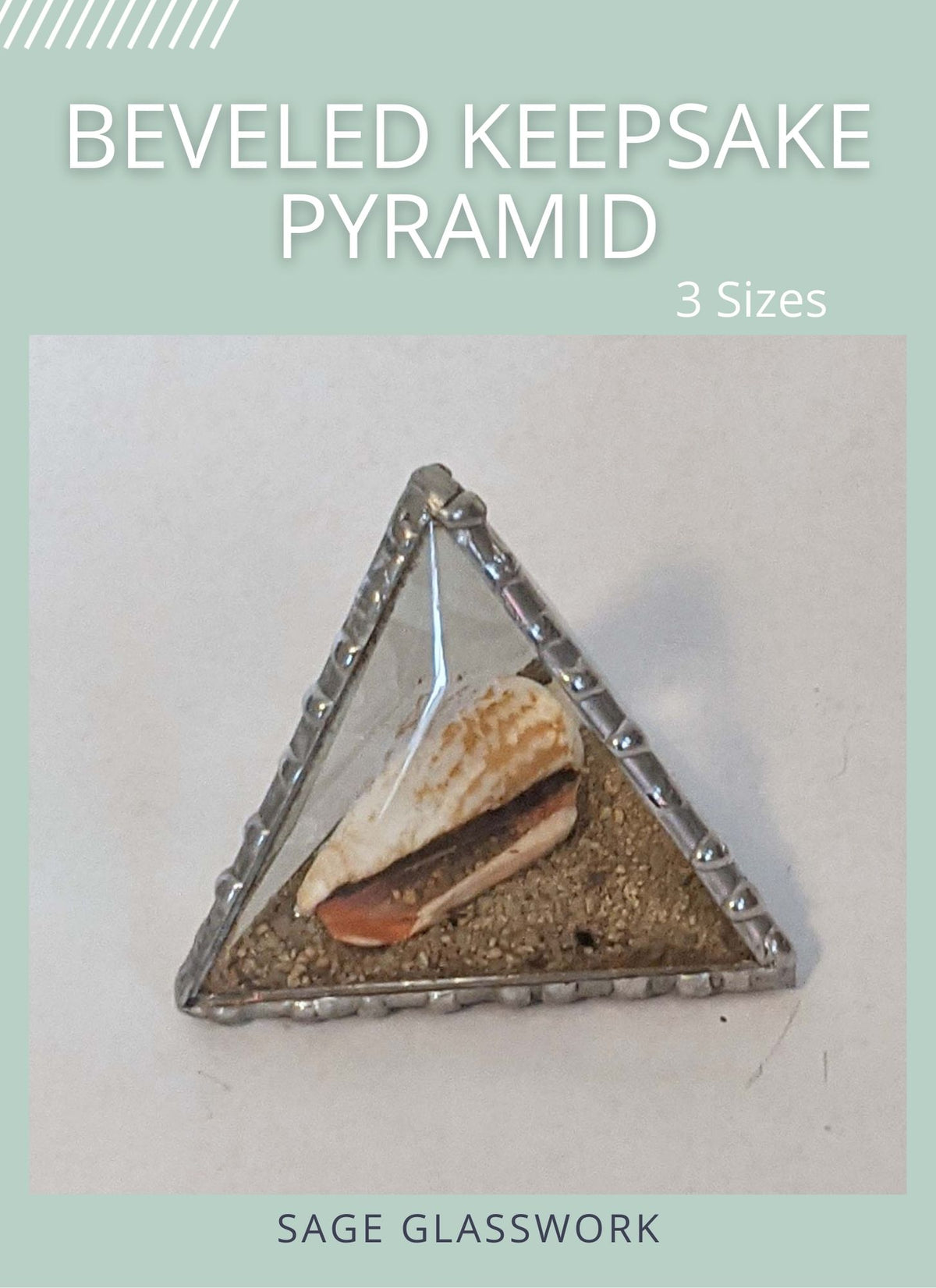Keepsake Pyramid stained glass pattern TUTORIAL