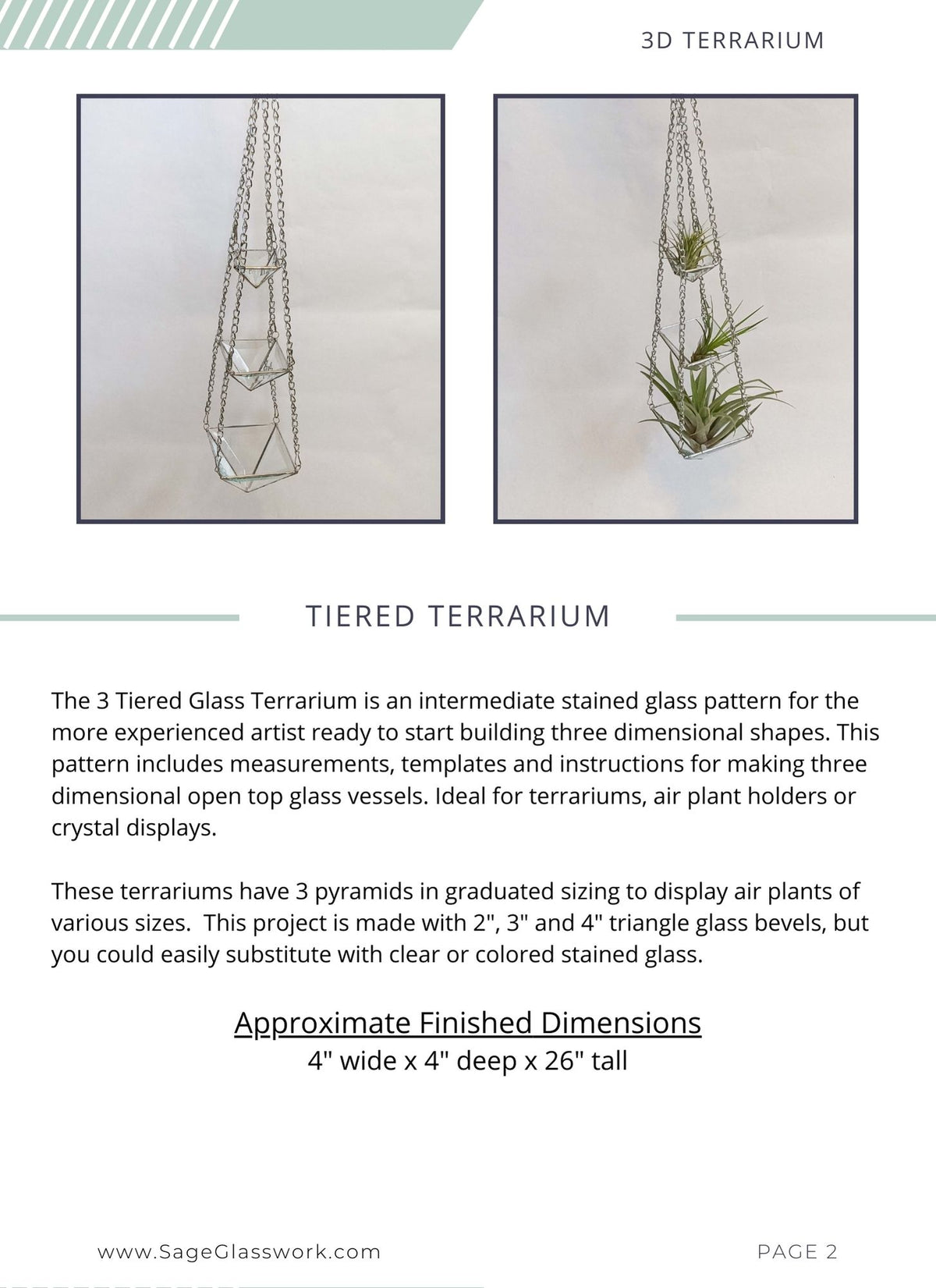 Tiered Air Plant Holder TUTORIAL