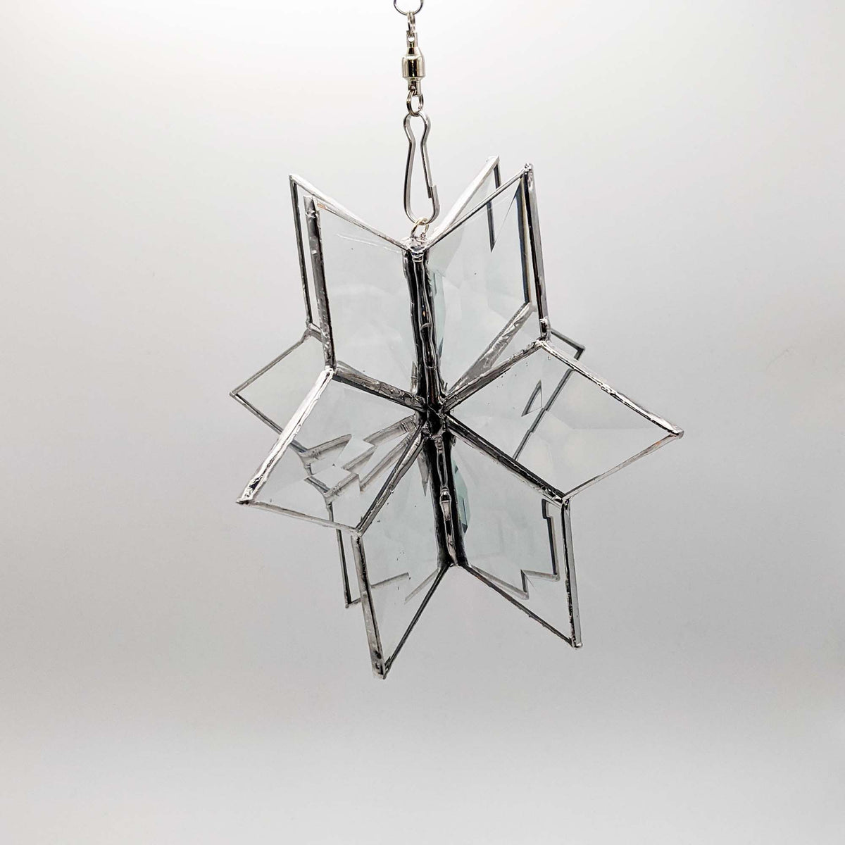 3D Bevel Snowflake Spinner TUTORIAL