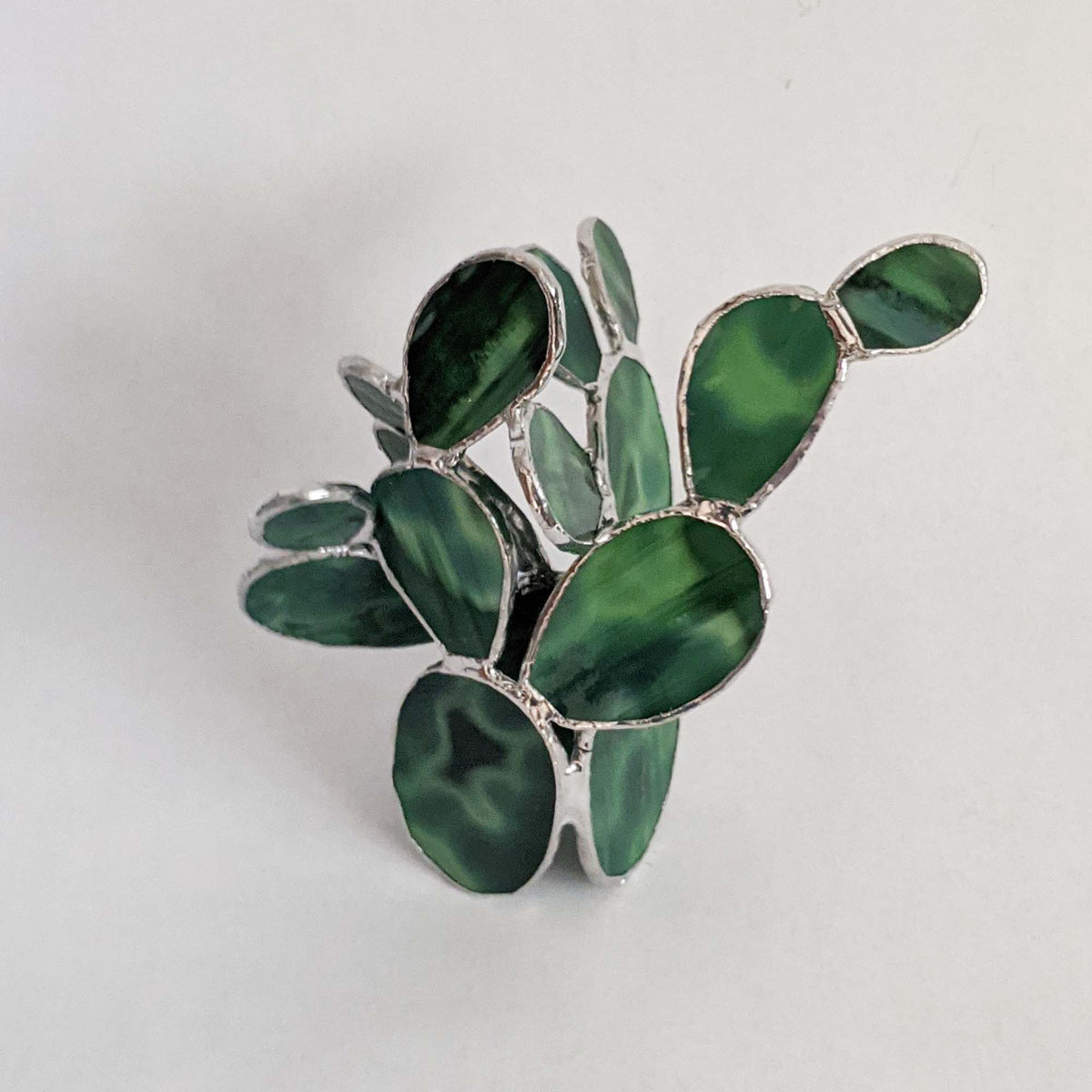 3D Cactus TUTORIAL, stained glass pattern