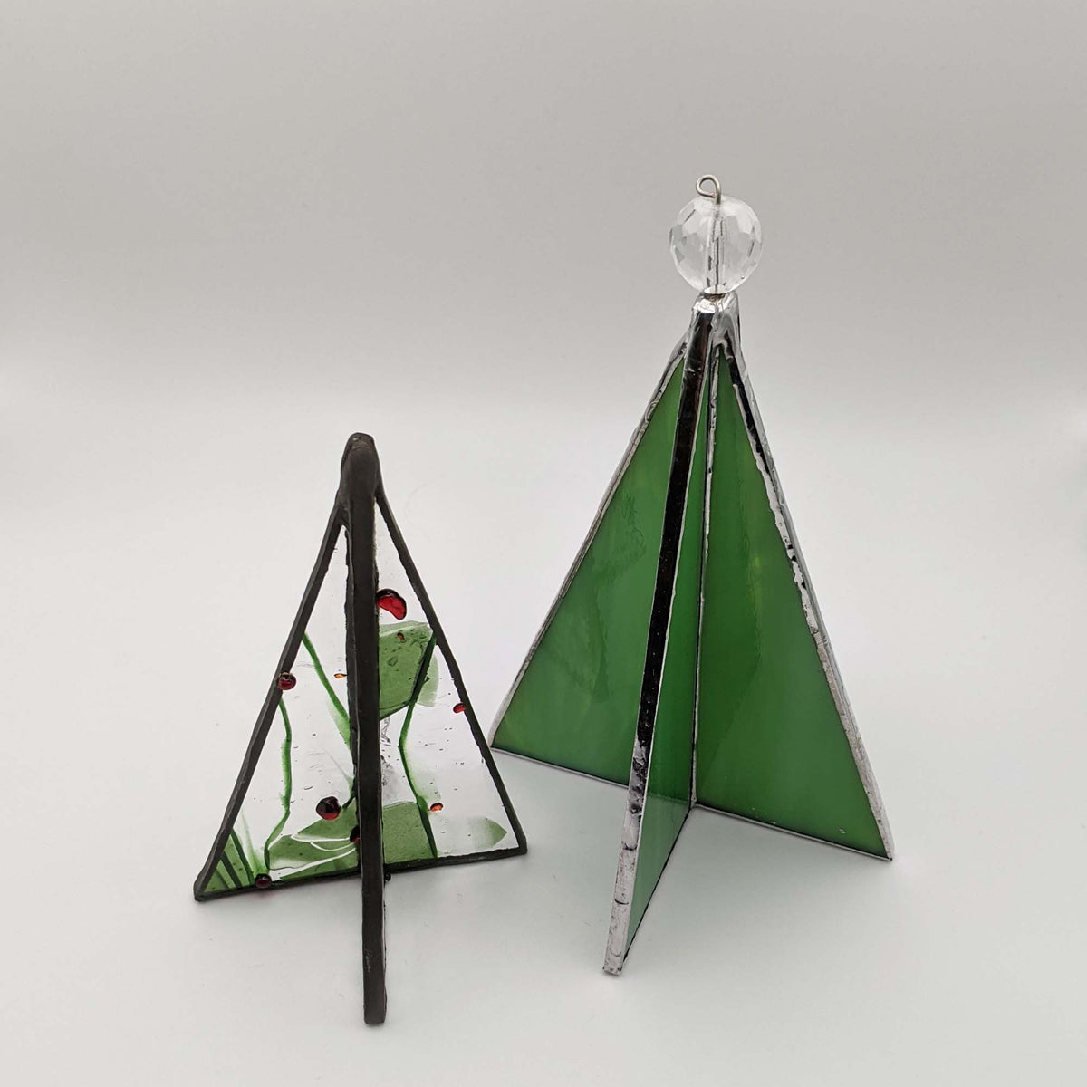 3D Christmas Tree stained glass pattern TUTORIAL