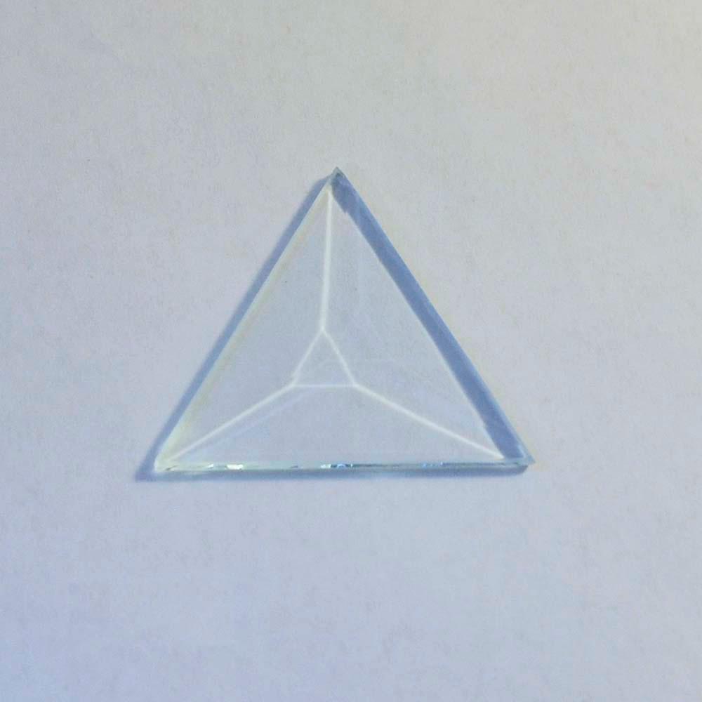 2" Triangle Glass Bevel