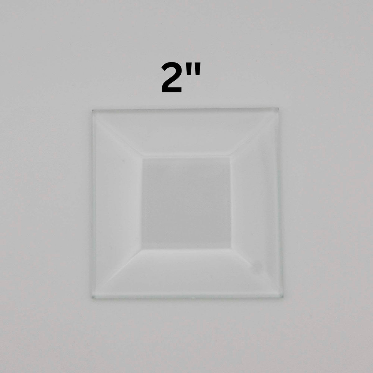 2" Square Glass Bevel