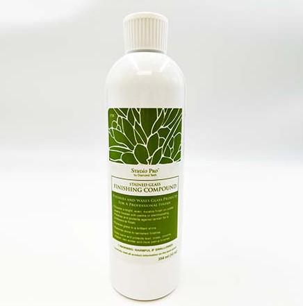 Studio Pro Finishing Compound,  12 oz. stained glass polish and protectant