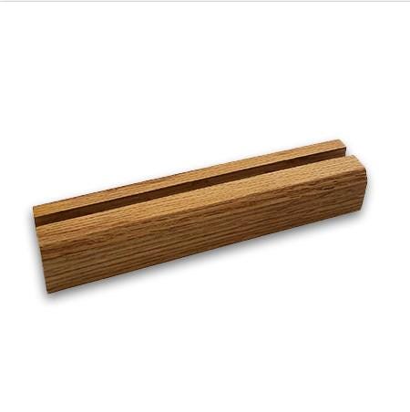 Oak table top Display Stand for art glass, 4", 6" or 8" wide