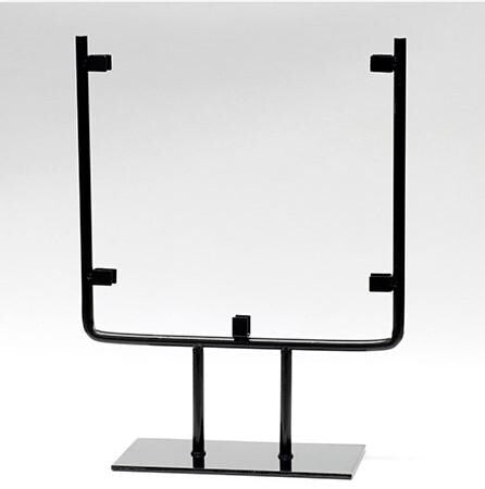 SQUARE table top Display Stand for stained glass, 8", 10" and 12" wide