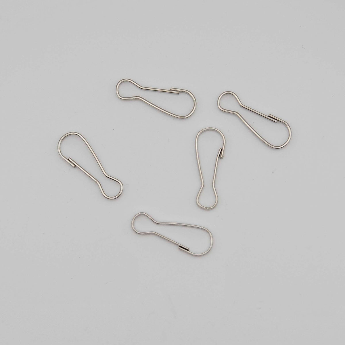 Lanyard Hardware, set of 5 stainless steel clasps