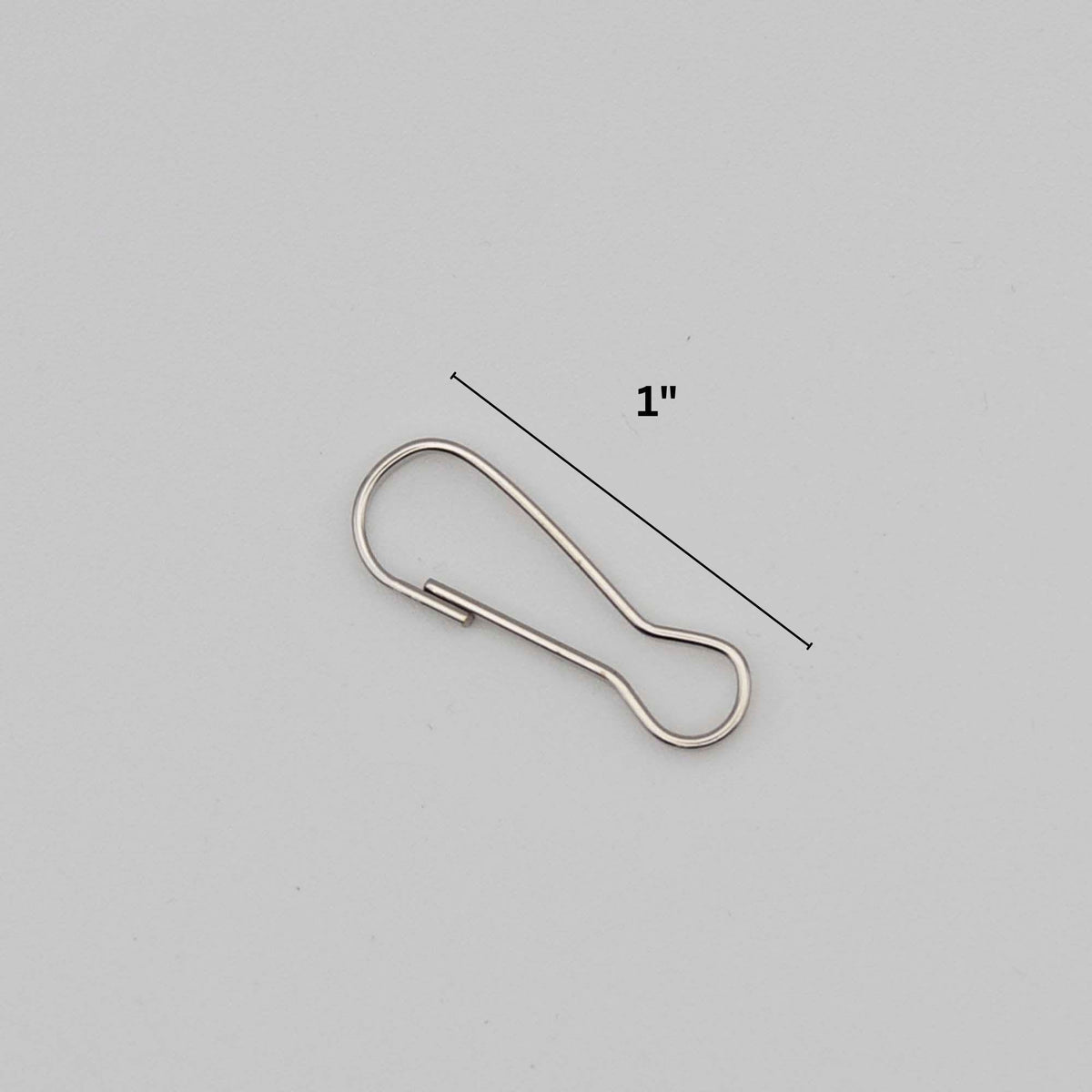 Lanyard Hardware, set of 5 stainless steel clasps
