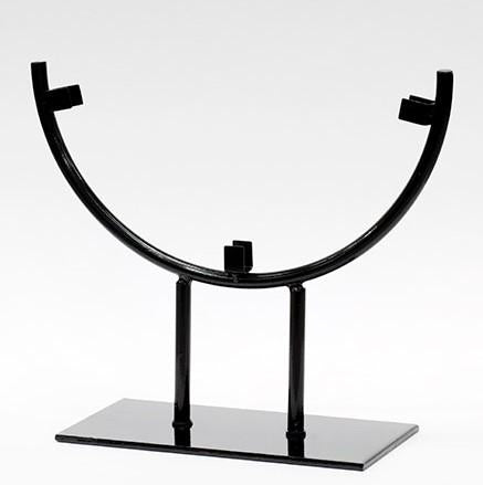 CIRCLE table top Display Stand for stained glass, 8", 10" and 12" wide