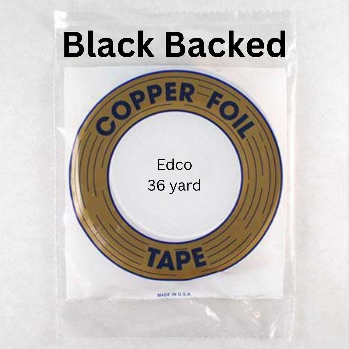 Edco SILVER BACK foil tape roll size 7/32" 1/4" 5/16" 3/8" 1/2"