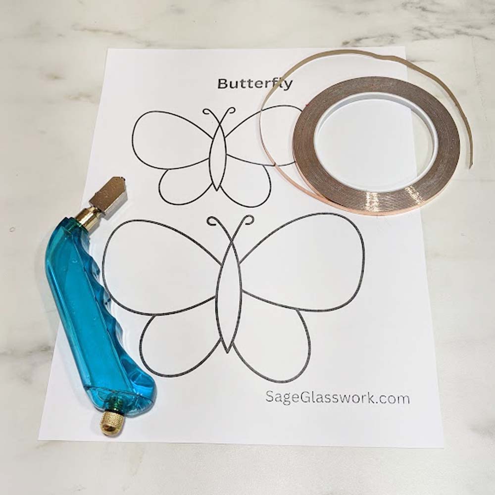 Butterfly Stained Glass PATTERN