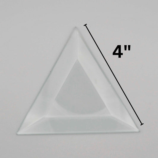 4" Triangle Glass Bevel