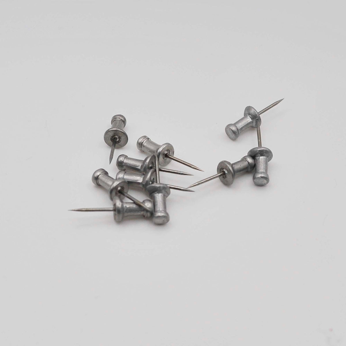 100 Aluminum Push Pins