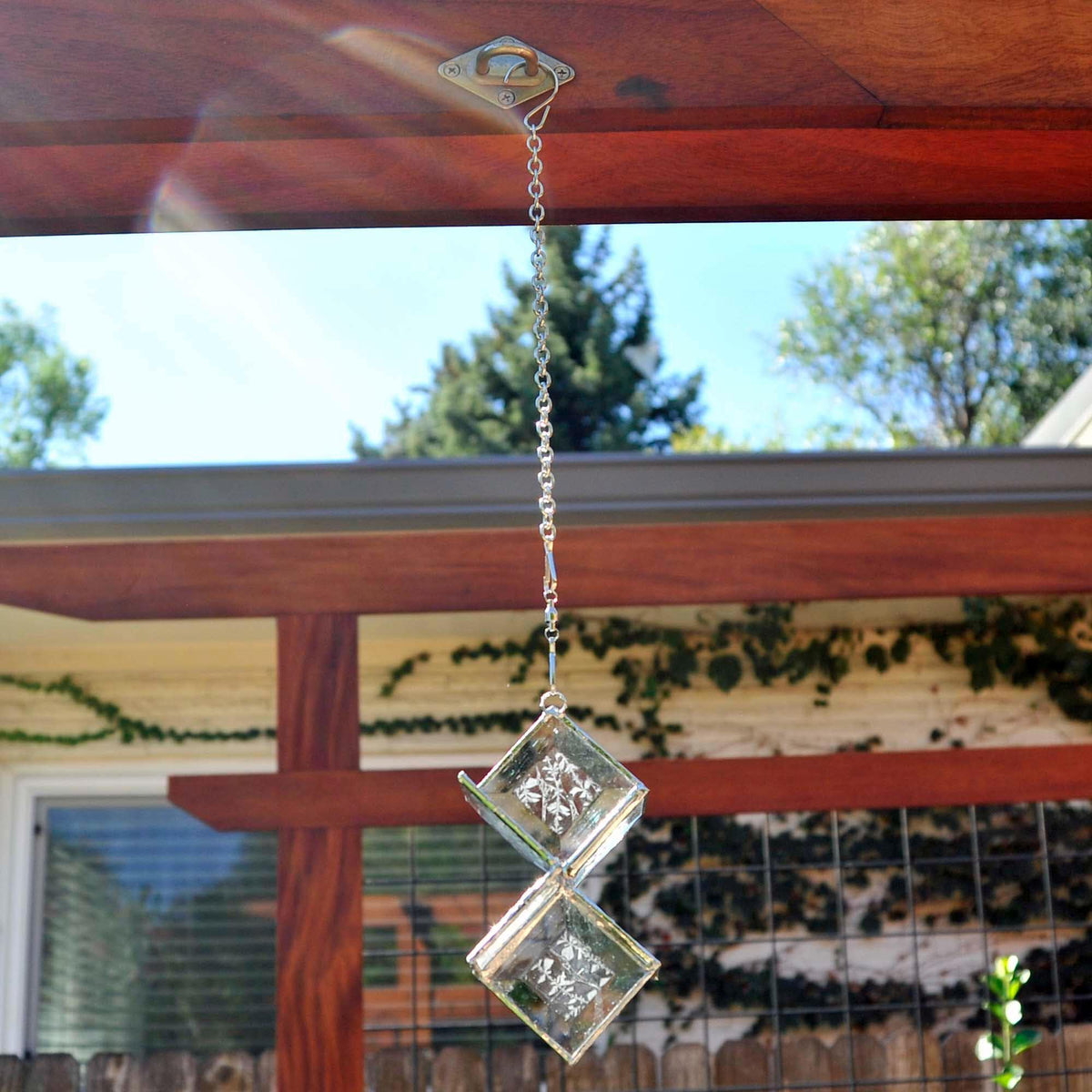 Spinner Hardware, stainless steel swivel with 2 clasps