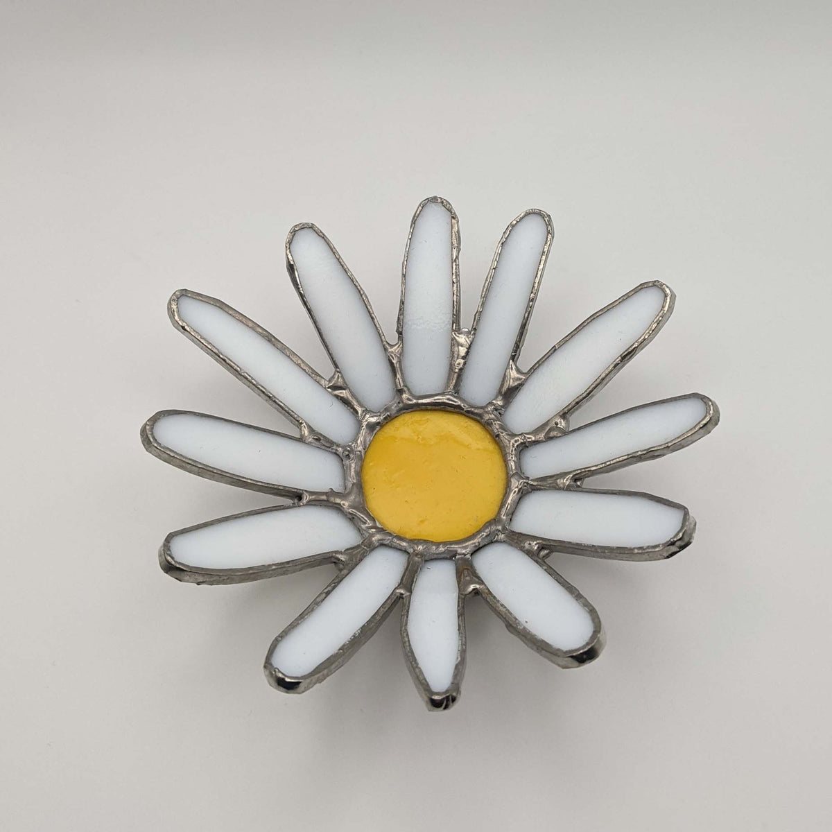3D Daisy Ring Dish TUTORIAL stained glass pattern