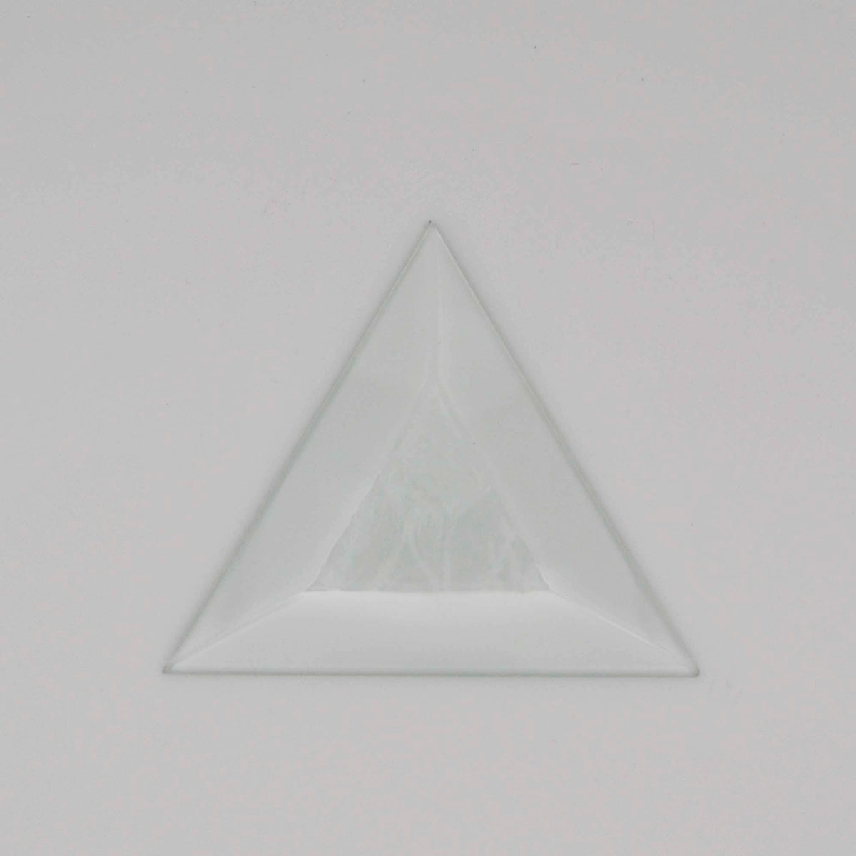 Triangle Bevel with Glue Chip center, 3 inch or 4 inch