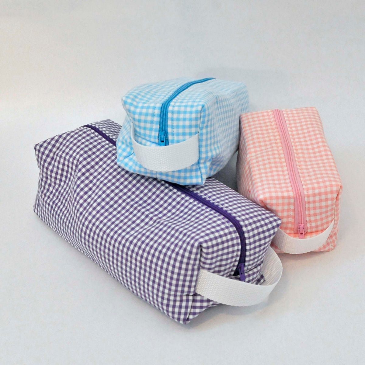 Boxy Bag Zip Pouch, digital sewing pattern tutorial