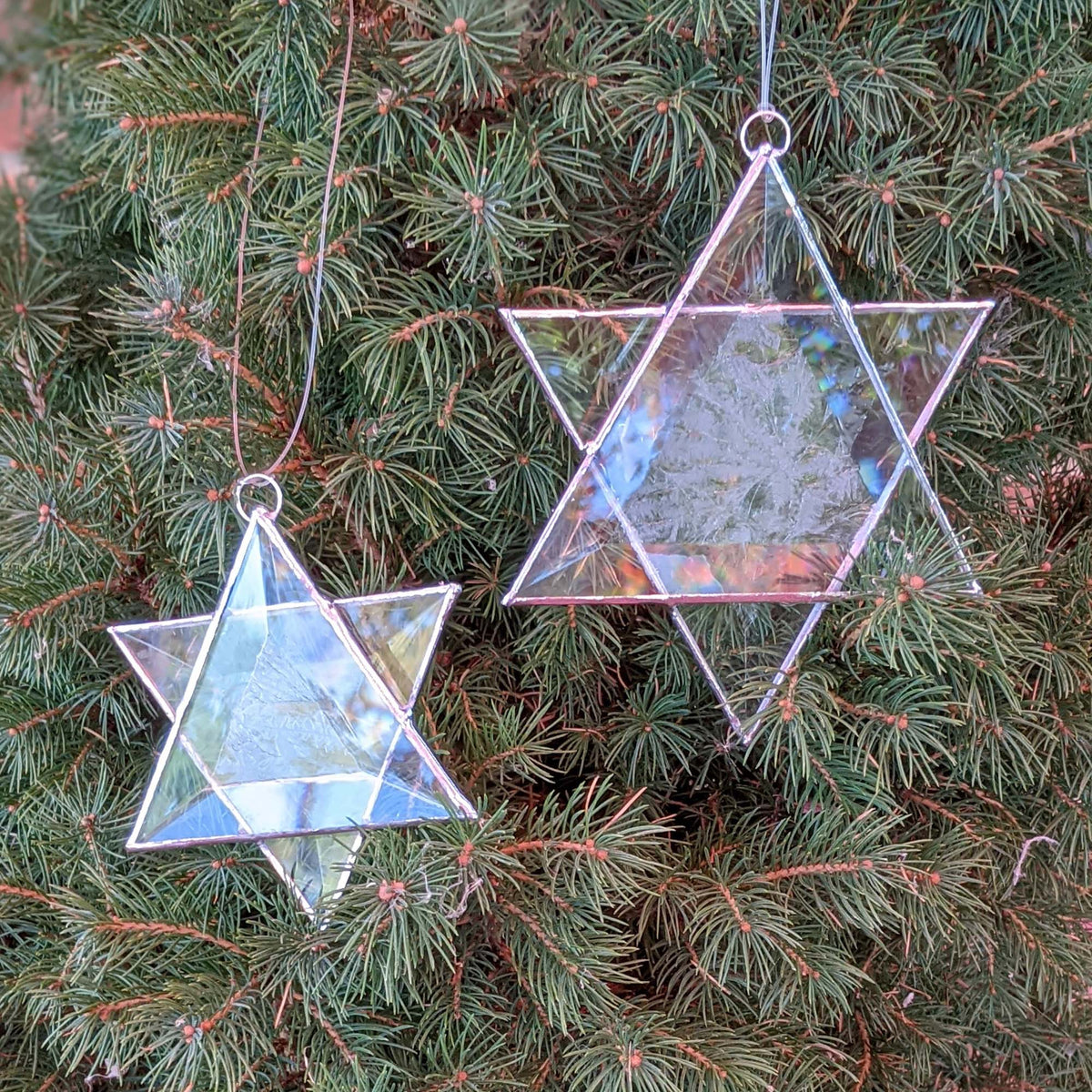 Bevel Star of David Stained Glass PATTERN