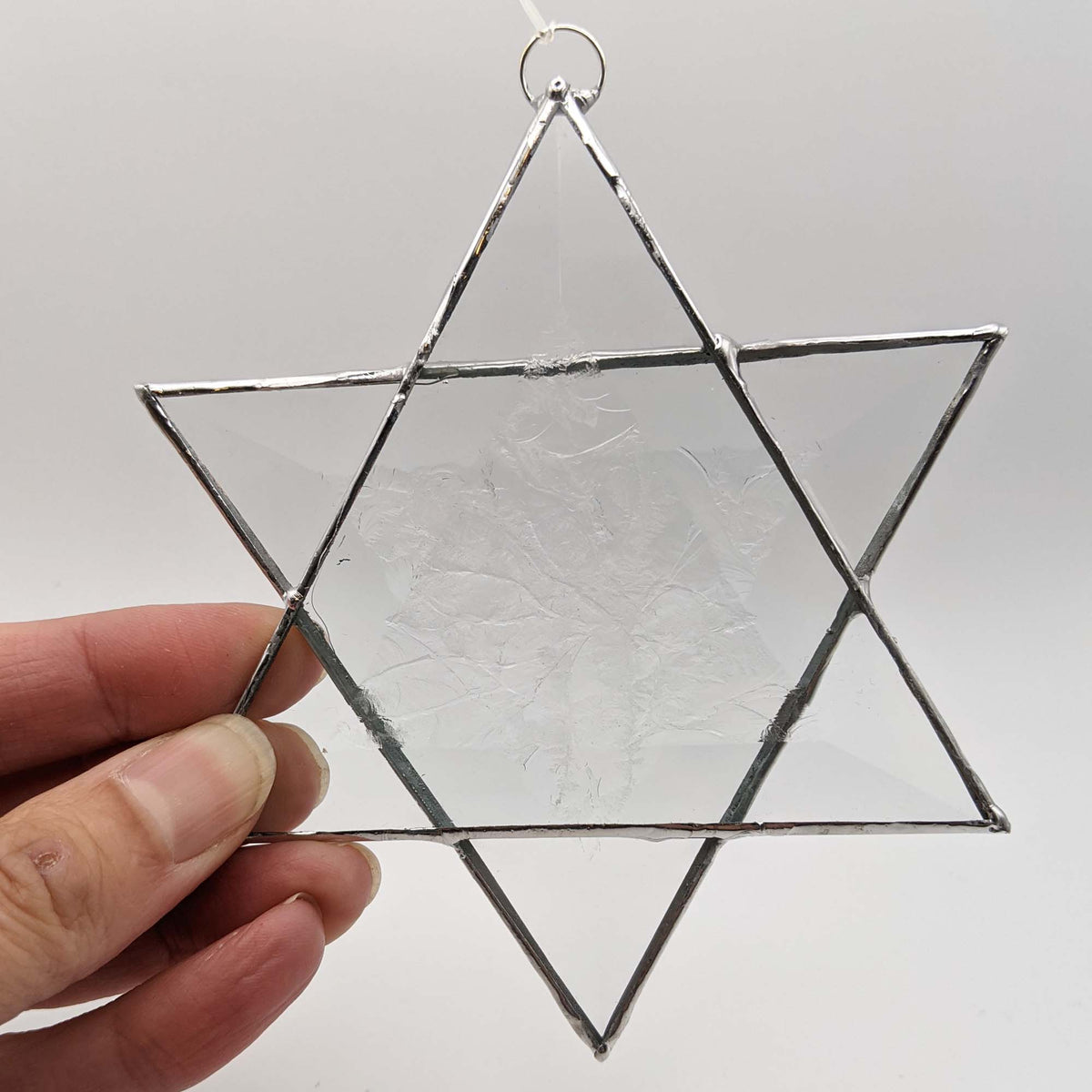 Bevel Star of David Stained Glass PATTERN