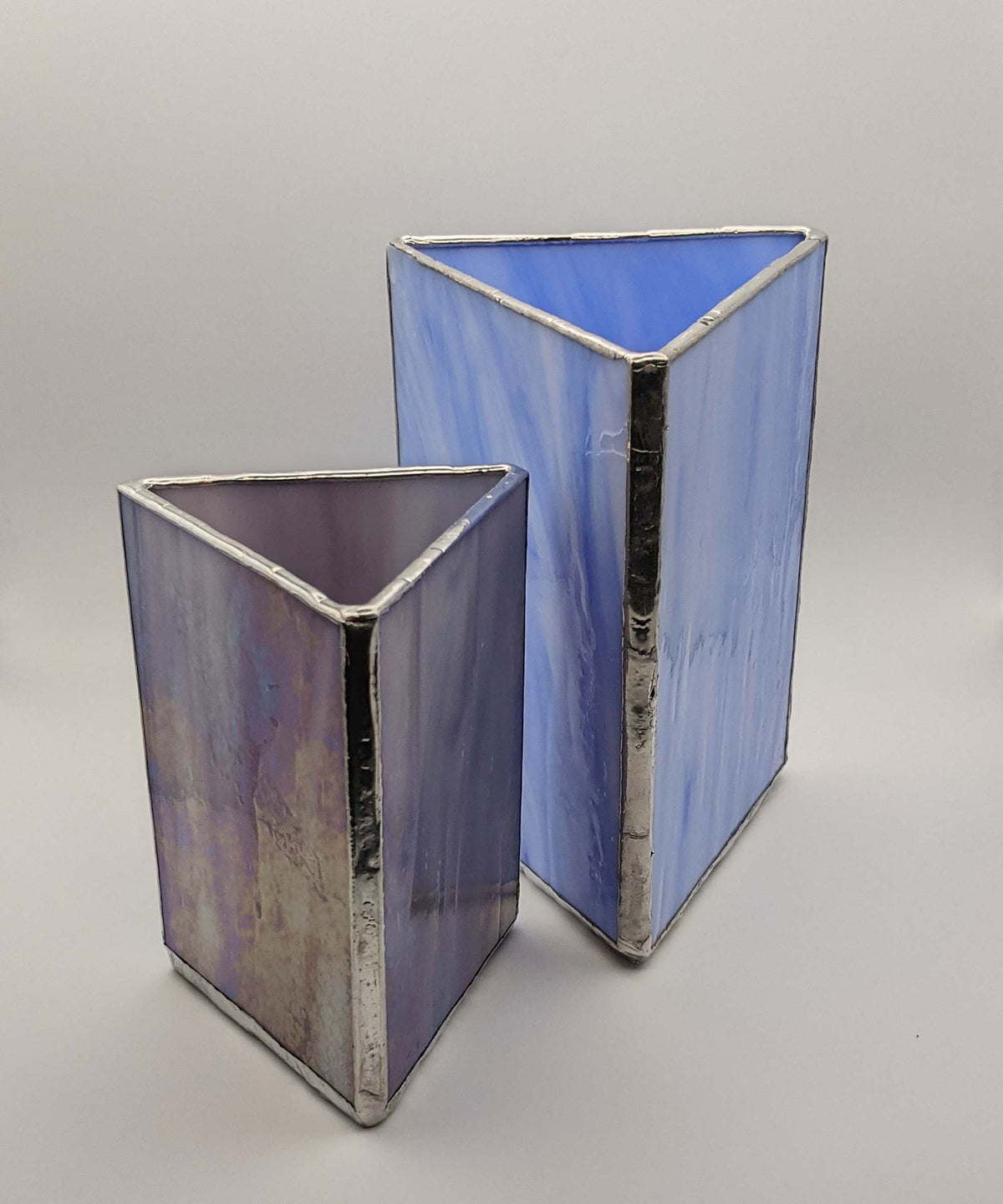 Stained Glass Triangle Vase Pattern and TUTORIAL