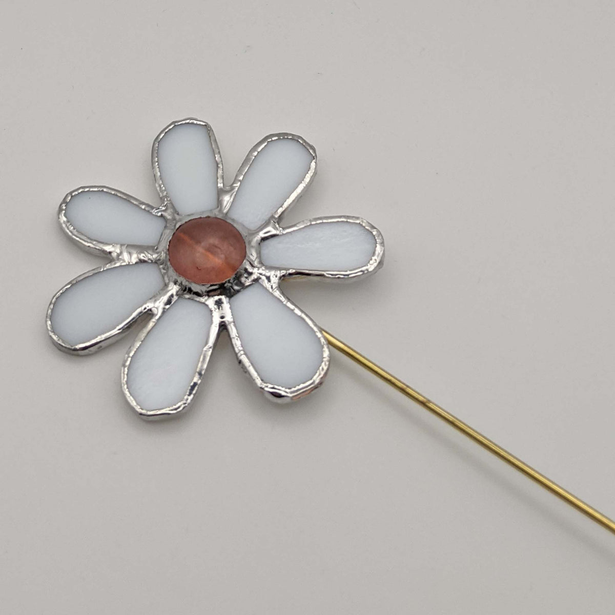 Narrow Daisy Flower Stained Glass PATTERN